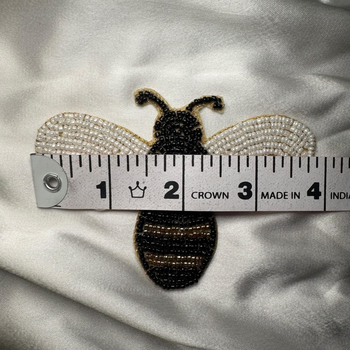 Sparkling Butterfly Crystal Work Patch