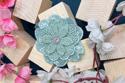 Bead Work Fancy Flower Patch