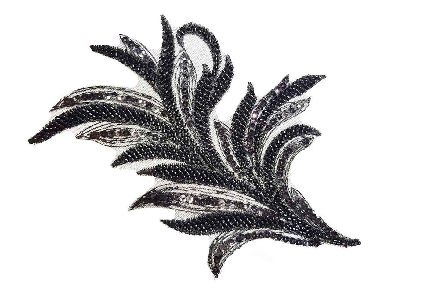 Beads Work Fancy Leaf patch