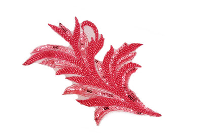 Beads Work Fancy Leaf patch