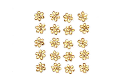 Golden Stonework Butti Patches 20 Pieces