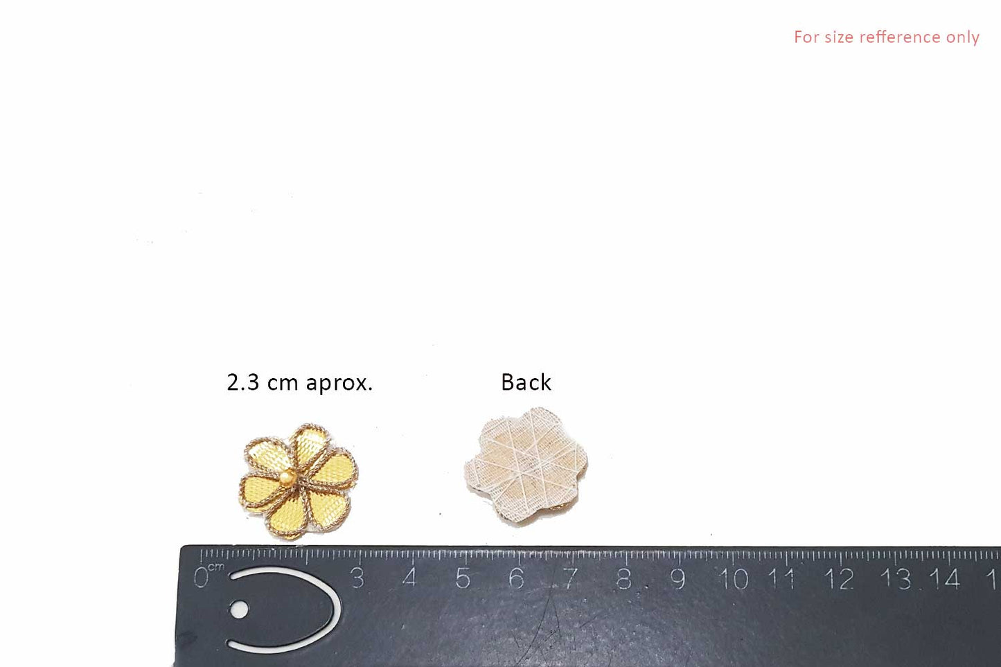 Golden Stonework Butti Patches 20 Pieces
