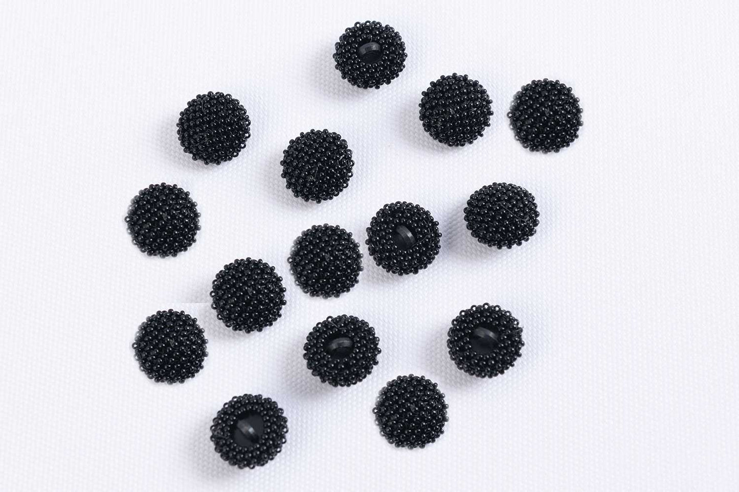 Pearl work Round Shape Light Weight Buttons