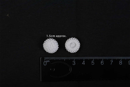 Pearl work Round Shape Light Weight Buttons