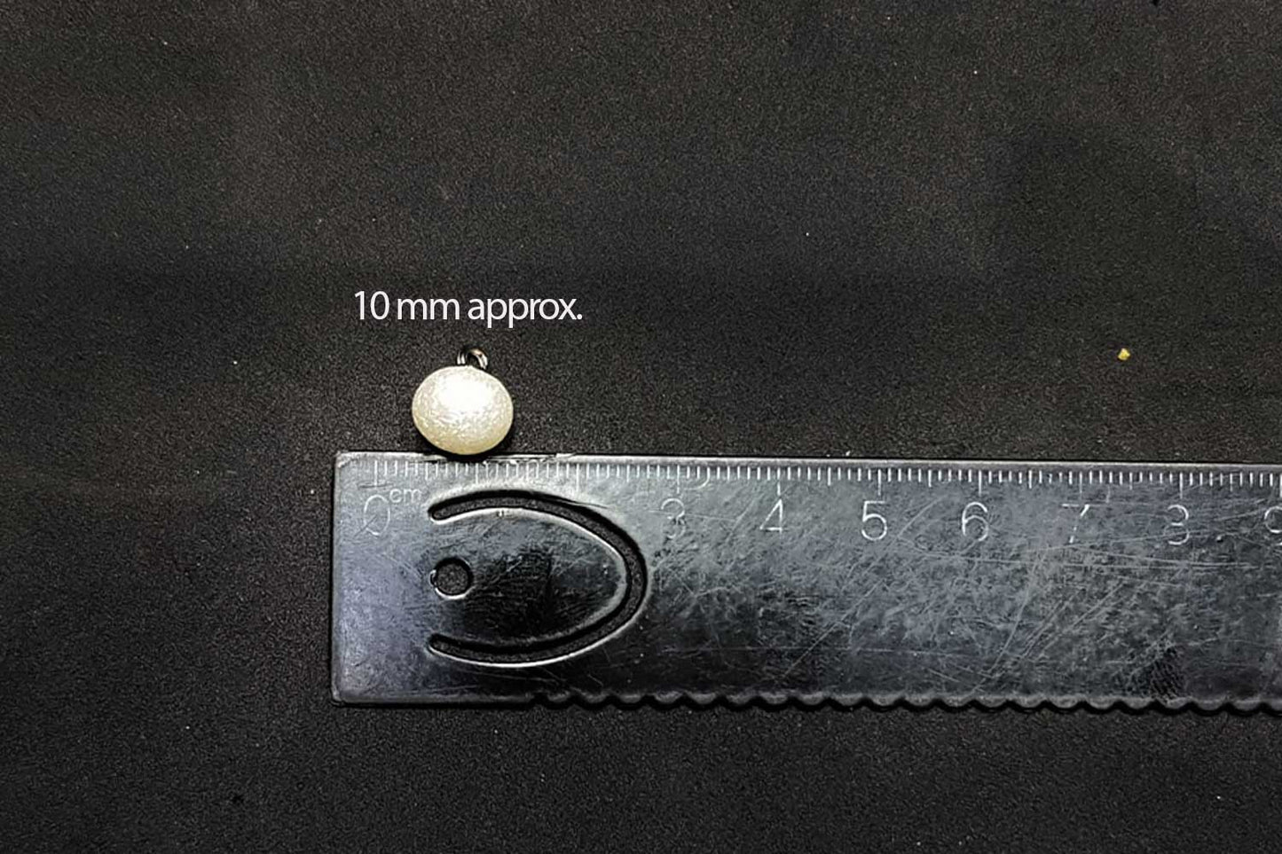 Textured Off-White Color Pearl Buttons