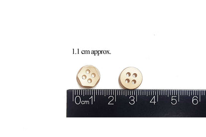Designer Round Shape 4 Hole Shirt Buttons