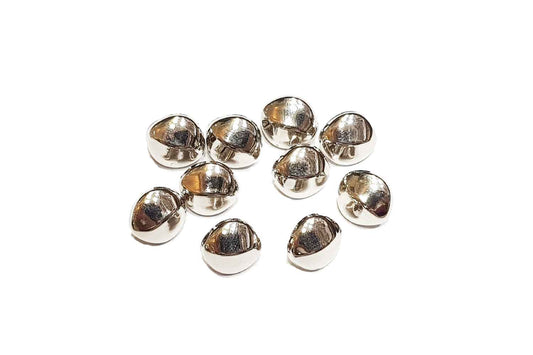 Metal Round Shape Loop Hole Shirt Buttons