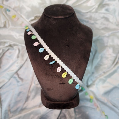 Light Multicolor Hanging Shell Laces