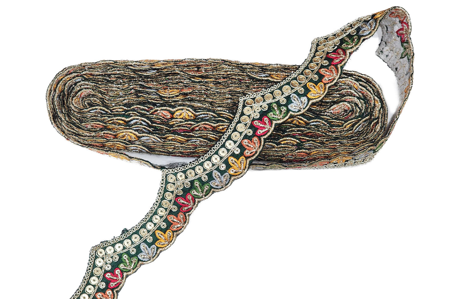 Thread Work Scallop Lace Border