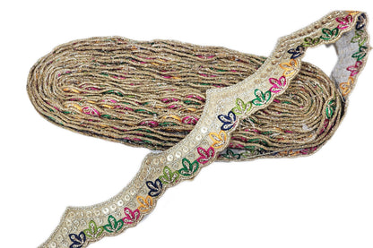 Thread Work Scallop Lace Border