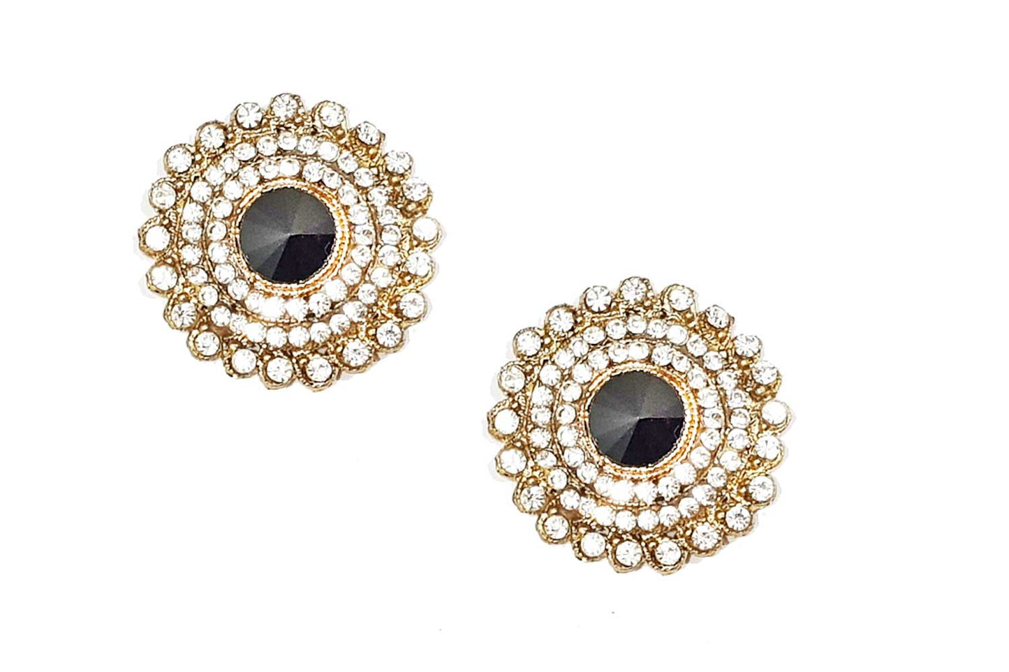 Round Shape Fancy Stonework Buttons