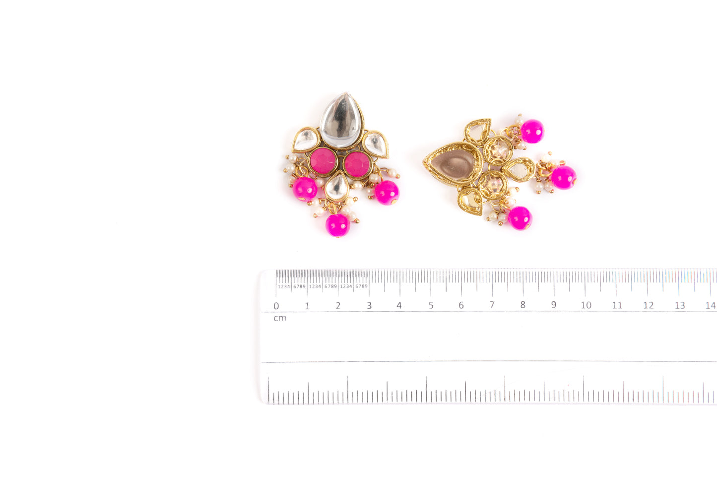 Elegant pearl and Kundan embellishment Buttons