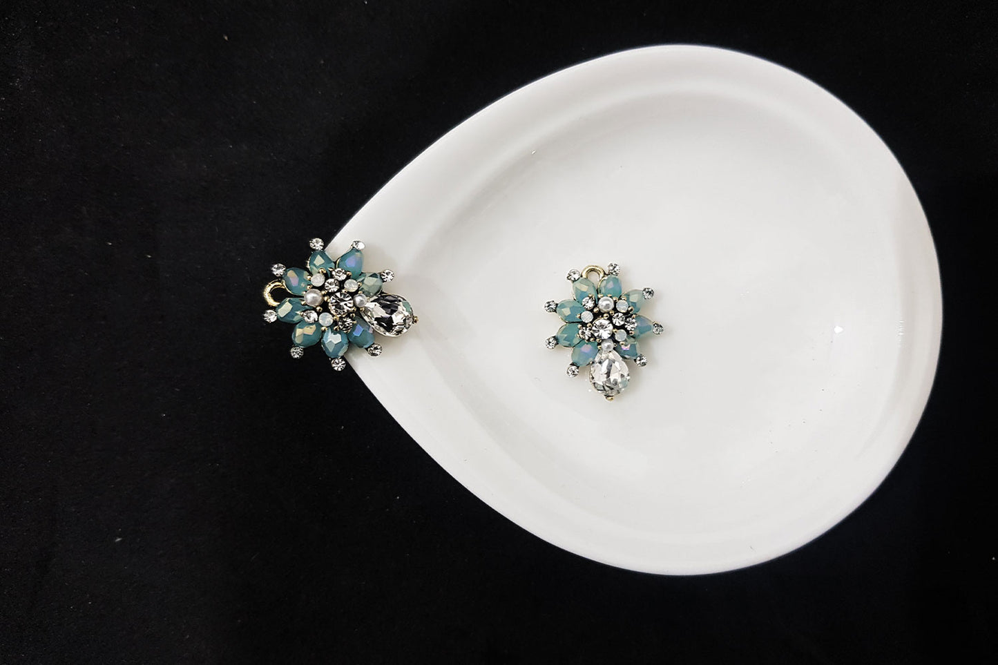 Designer Fancy Rhinestone and Pearl work Buttons