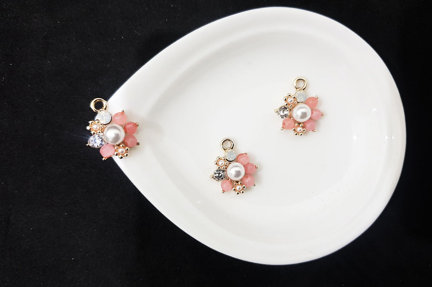 Designer Fancy Pearl and Rhinestone Buttons