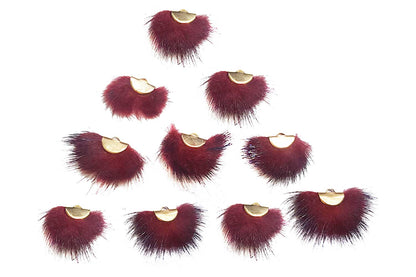 Premium Soft Feather Decorative Buttons (10 PCS)