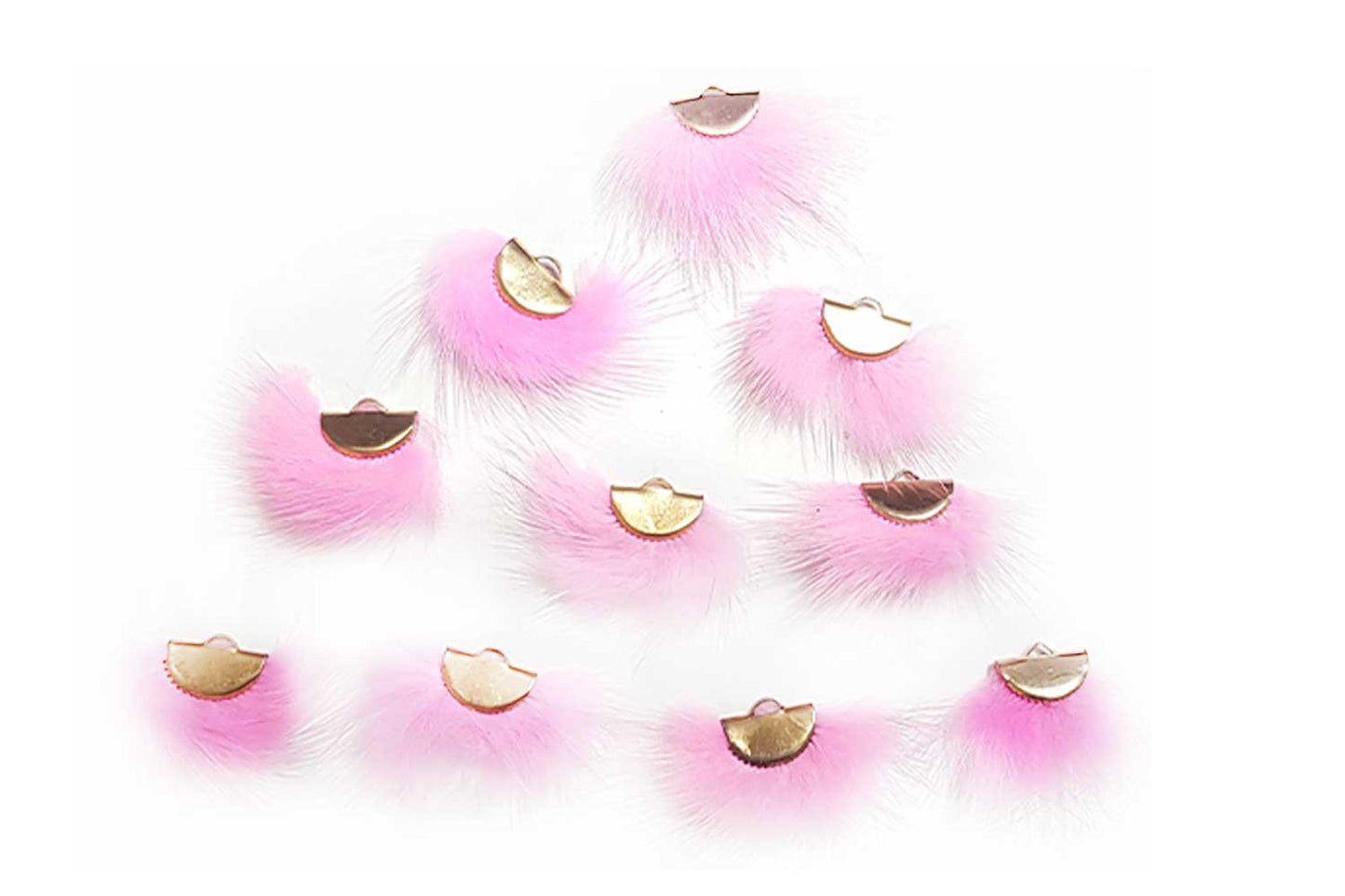 Premium Soft Feather Decorative Buttons (10 PCS)