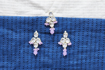 Beautiful floral design with glass stone embellishment Buttons