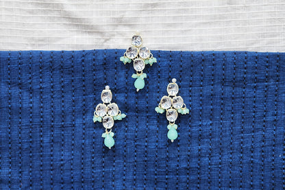 Beautiful floral design with glass stone embellishment Buttons