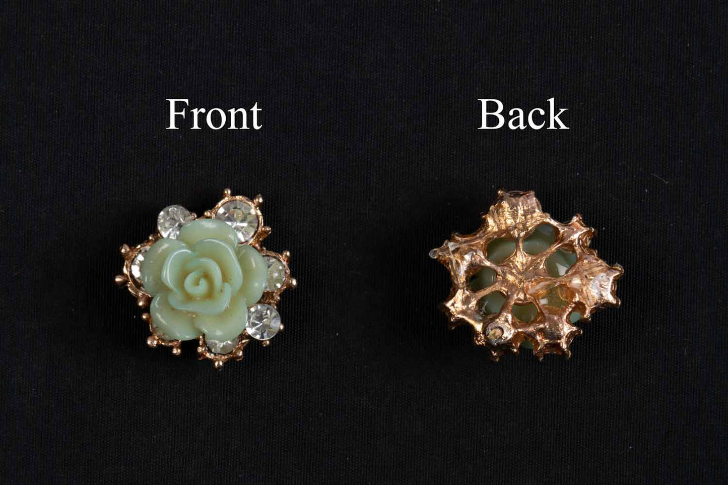 Designer Flower Shape Buttons