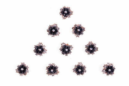 Designer Flower Shape Buttons