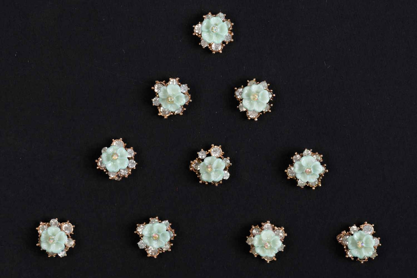 Designer Flower Shape Buttons