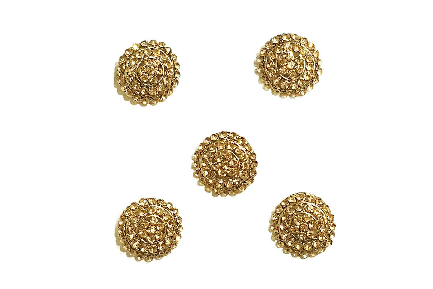 Mohan Shoppe Round Shape Stonework Buttons