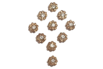 Mohan Shoppe Flower Shape Fancy Buttons