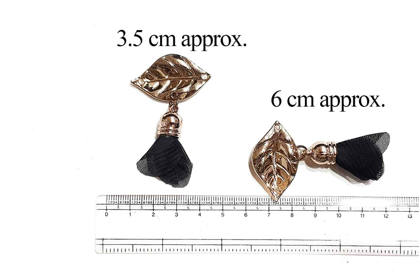 Black color Hanging Style Fancy Buttons