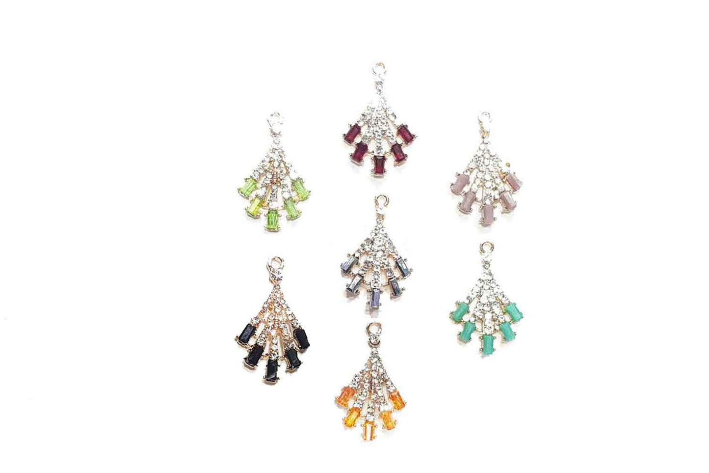 Beautiful Stonework Buttons with Multiple Colors
