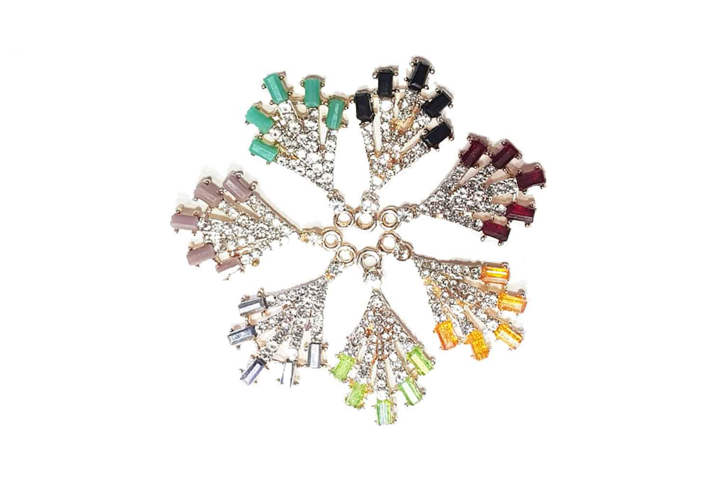 Beautiful Stonework Buttons with Multiple Colors