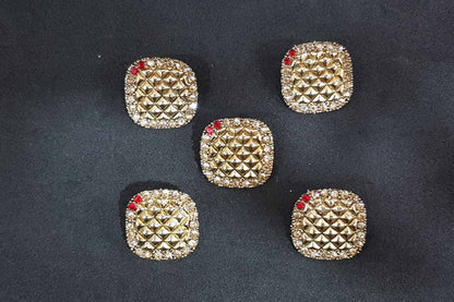 Stylish square shape Buttons