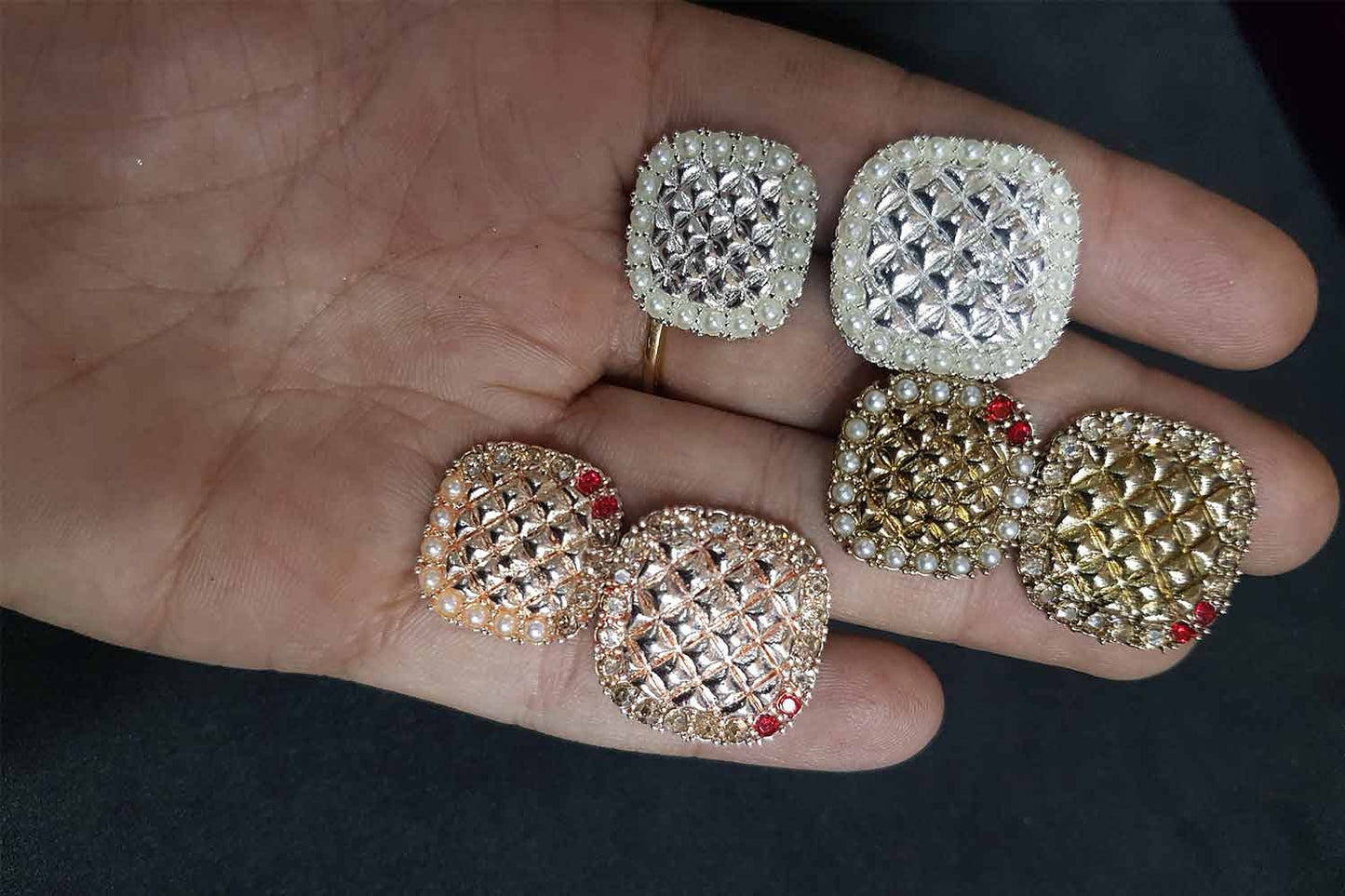 Stylish square shape Buttons