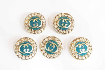 Traditional Mina Design with Elegant Detailing Buttons
