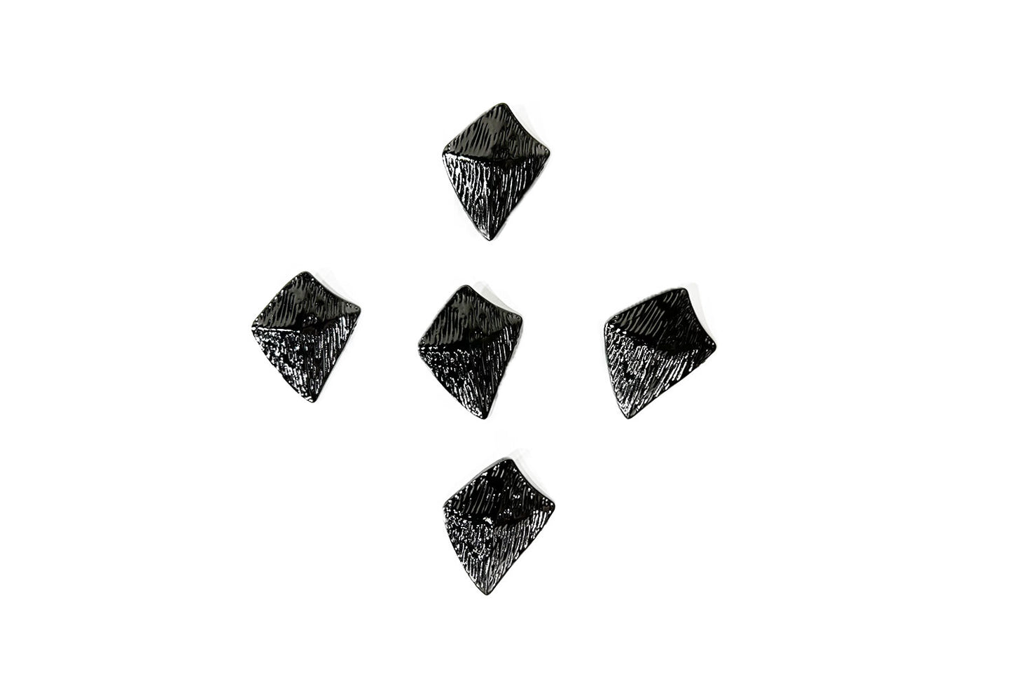 Metal Kite Shape Designer Buttons (5 PCS)