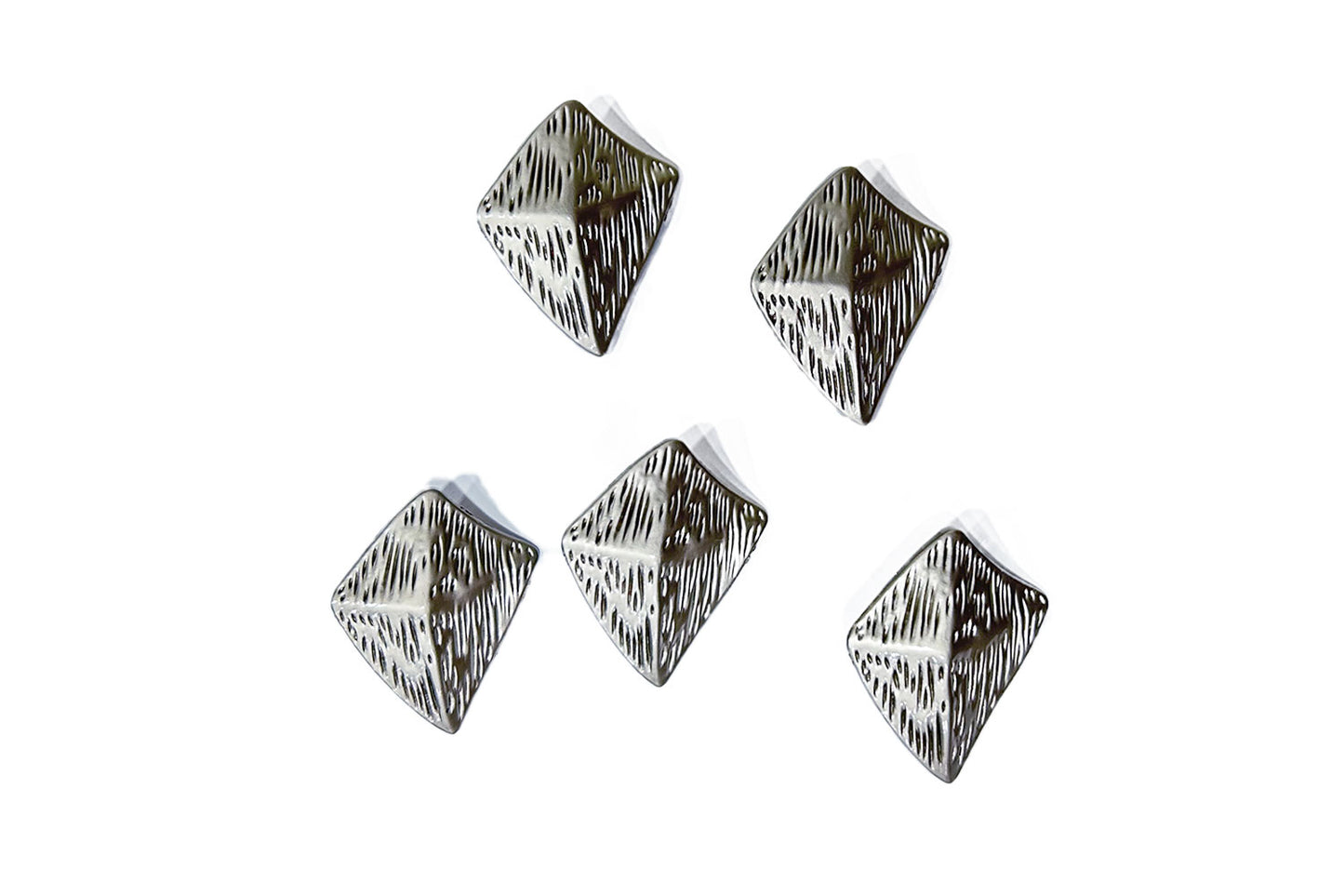Metal Kite Shape Designer Buttons (5 PCS)