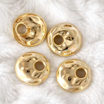 Golden color Stylish Metal Buttons Sewing Accessories