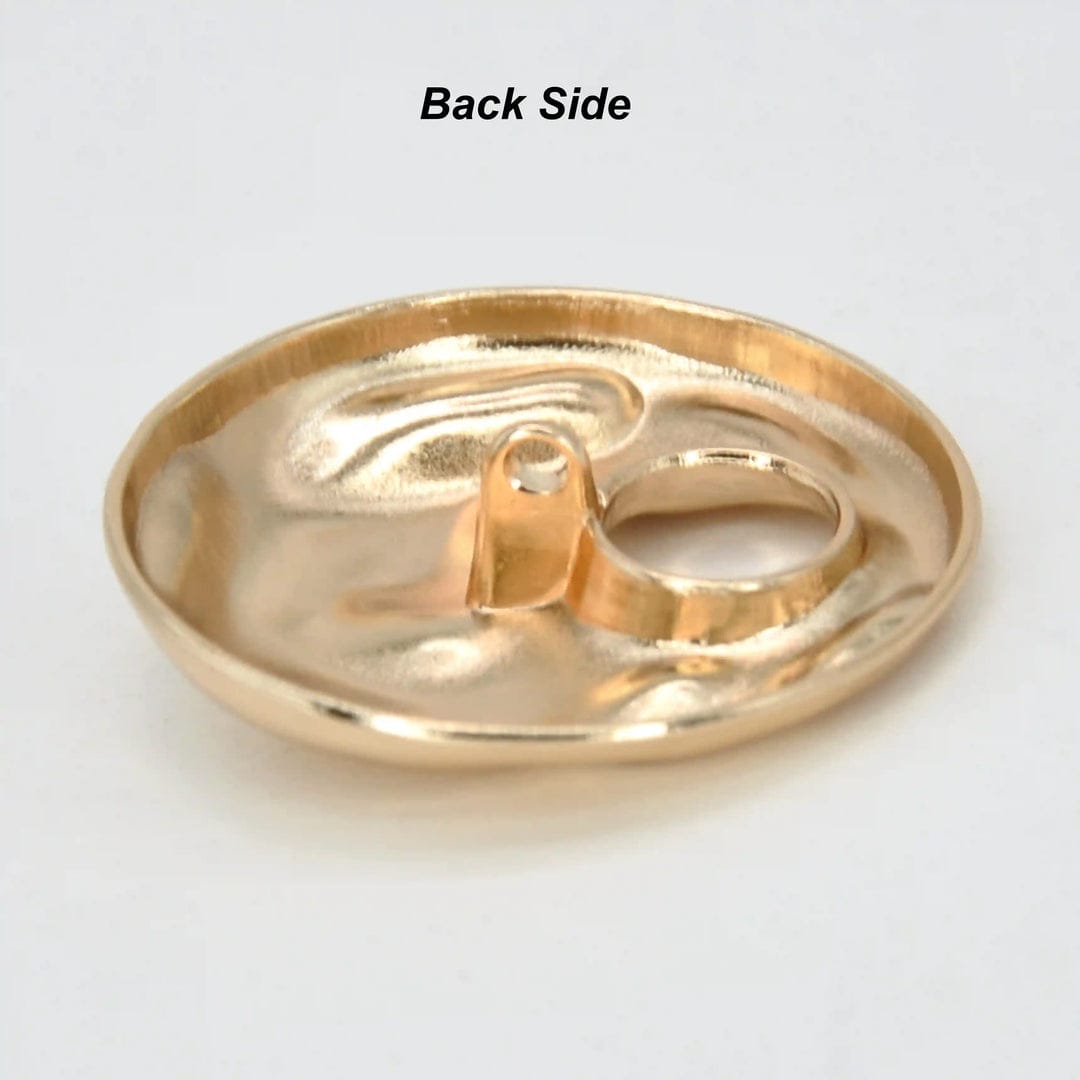 Golden color Stylish Metal Buttons Sewing Accessories