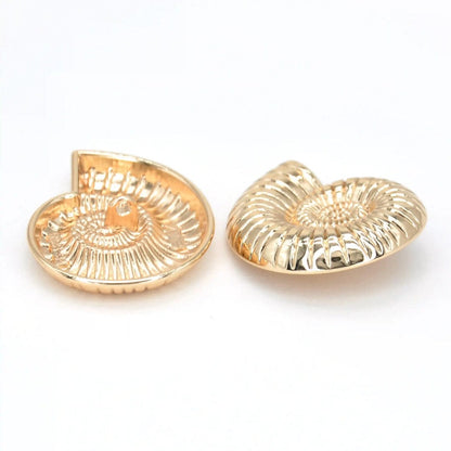 Stylish Shell Metal Buttons Sewing Accessories