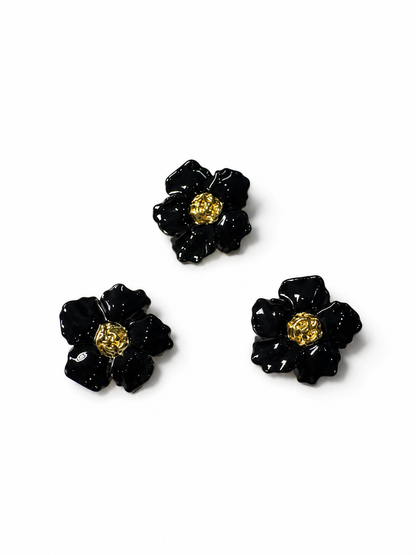 Pack of 3 Pieces Premium Floral Designer Buttons