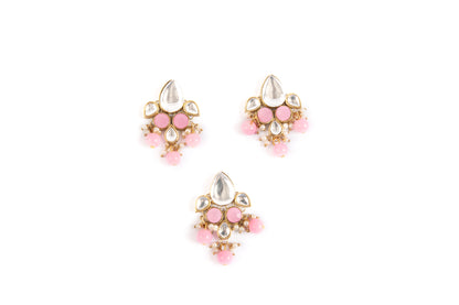 Elegant pearl and Kundan embellishment Buttons