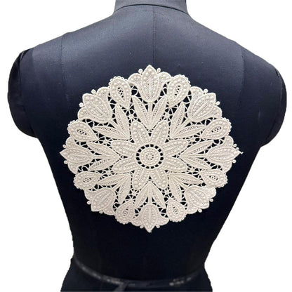 Off white color Dyeable Cotton Patch 1 Piece