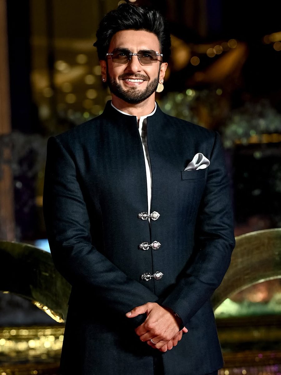 Trending Ranveer Singh Metallic Grey 2 Part Frog Button/Buckle 3 Pieces