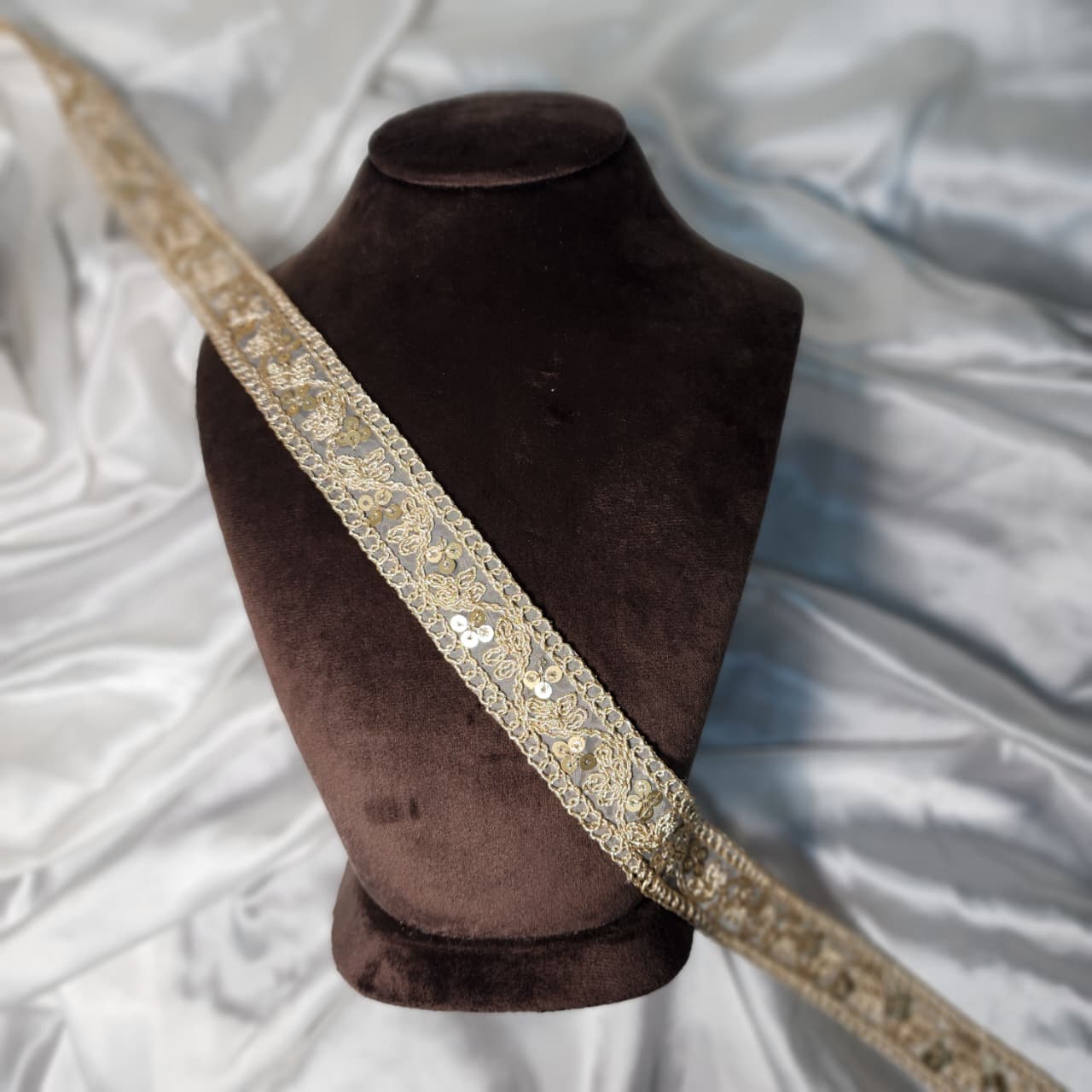 Classic Gold Zari Lace Border Lace