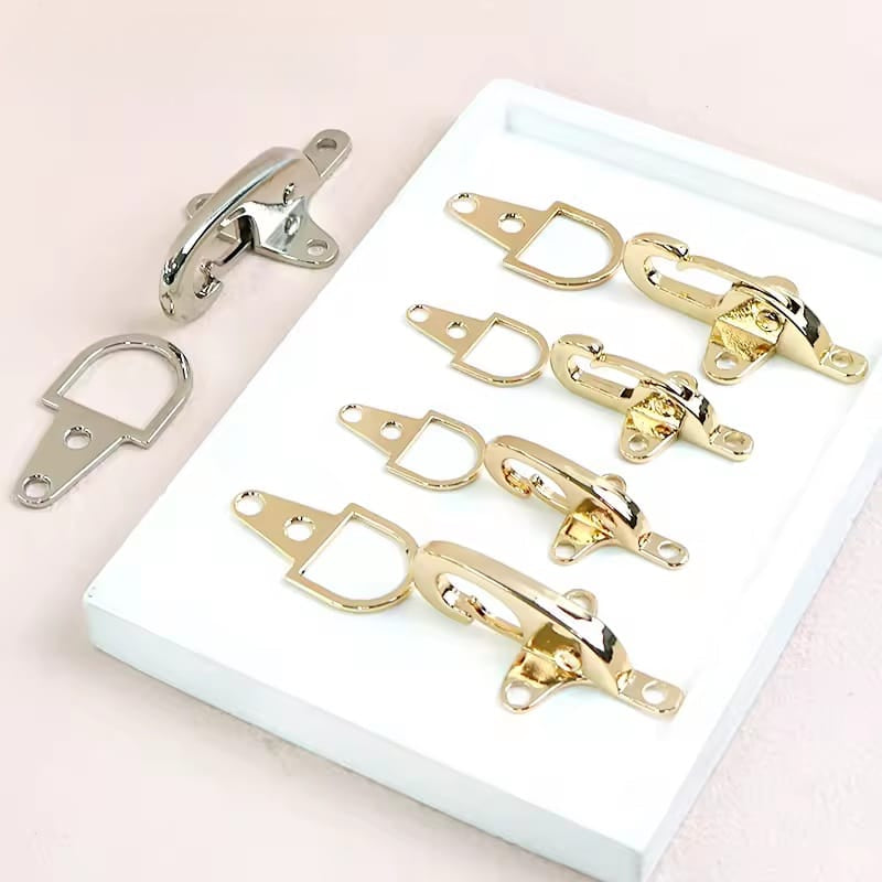 Metal Buckles Coat Suit Down Fastener Hook Pants Jeans Belt Buckle Bags Decor