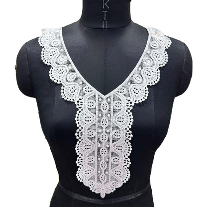 Cotton Neck Patch with Sequins work
