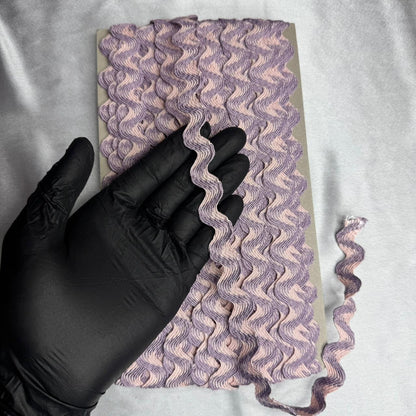 Unique Dual Color Zigzag Design Border