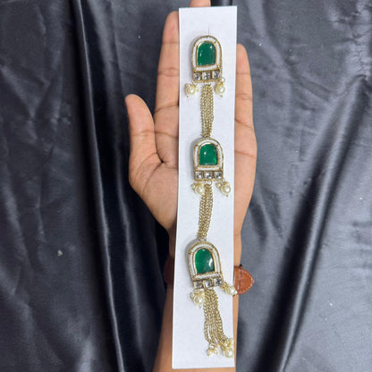 Fancy Kurta Patti with Pearl Chain