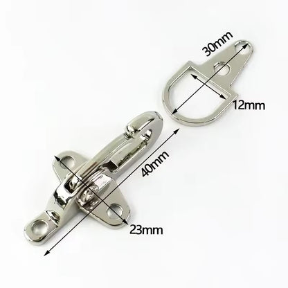 Metal Buckles Coat Suit Down Fastener Hook Pants Jeans Belt Buckle Bags Decor