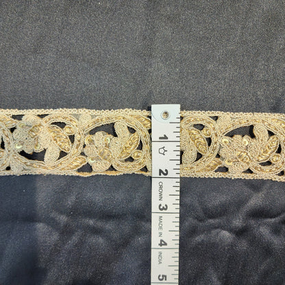Rose Gold designer Zari lace