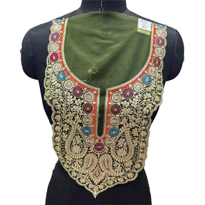 Sequins and Gota work Neckline Patch